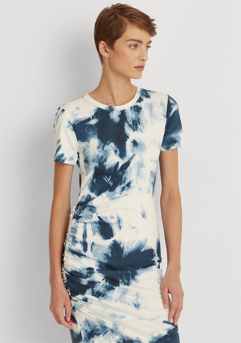 Tie-Dye Jersey Tee Dress