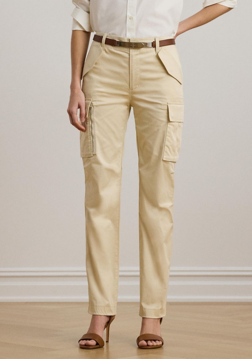 Lauren Ralph Lauren Cotton Sateen Cargo Pants | Belk