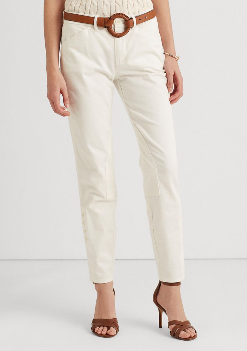 Stretch Chino Ankle Pants