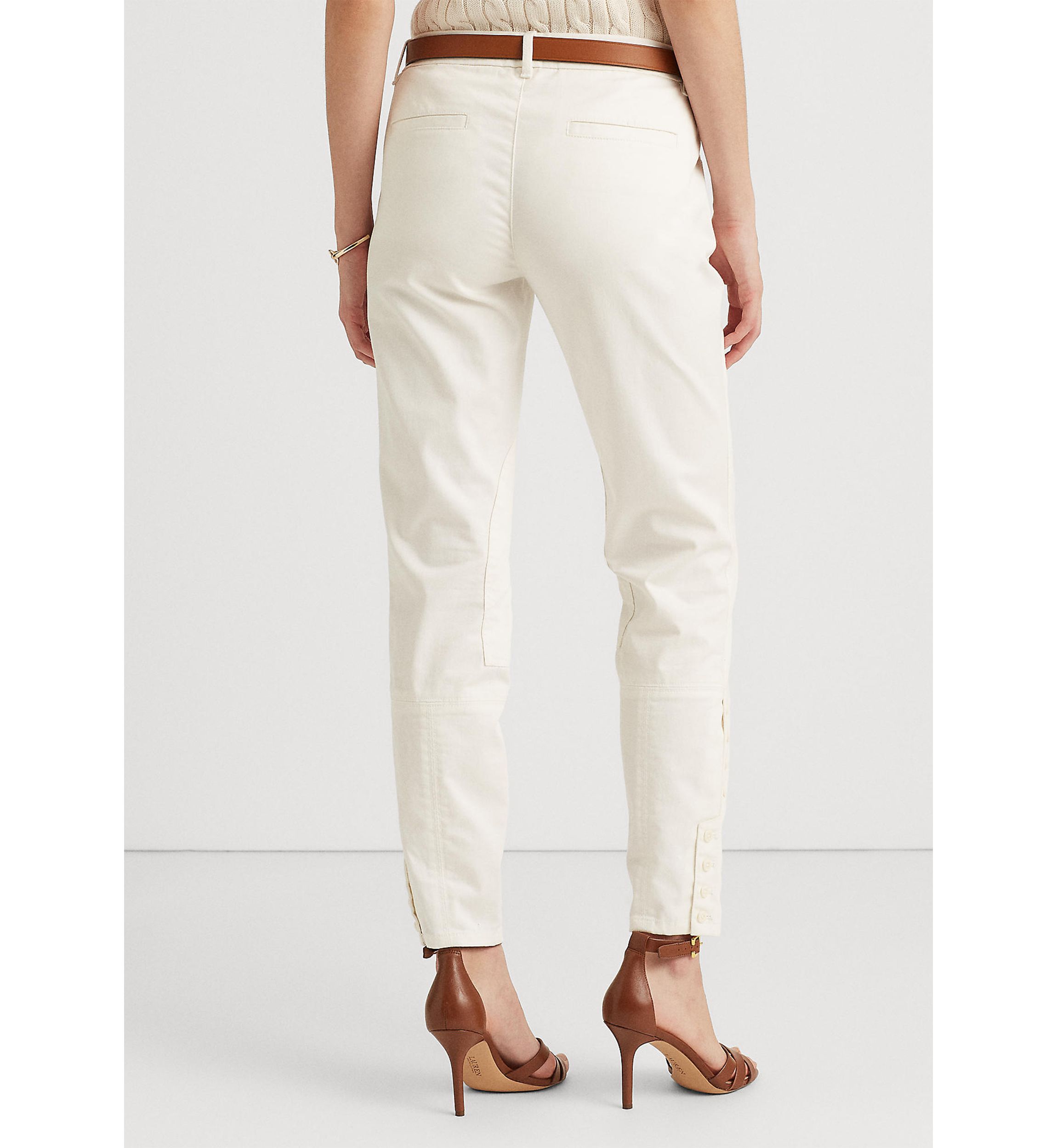 Stretch Chino Ankle Pants