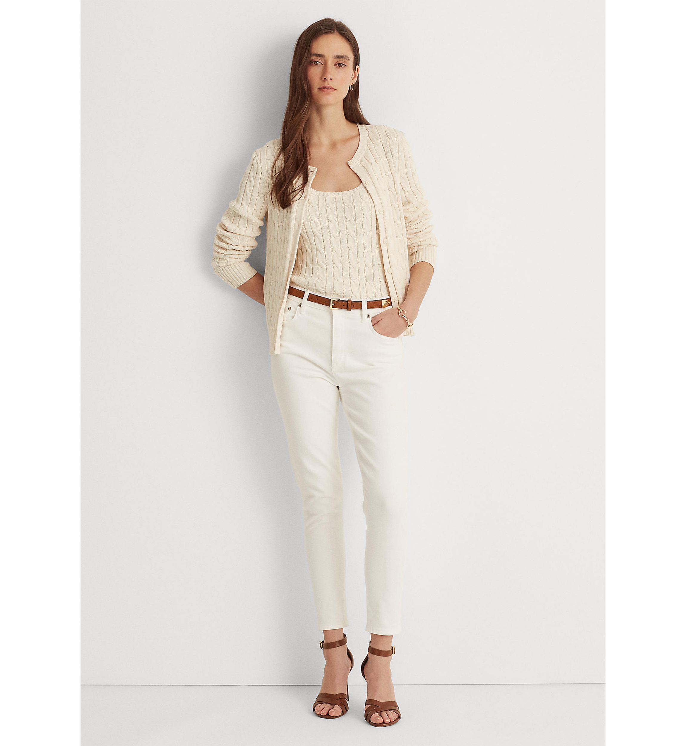 Stretch Chino Ankle Pants