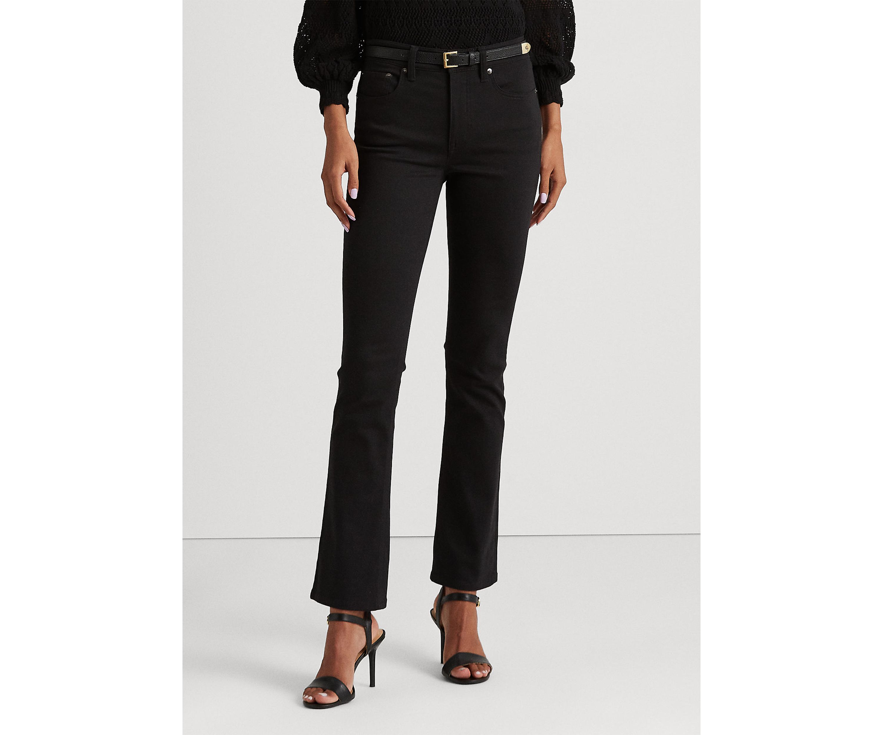 Womens High Rise Bootcut Jeans
