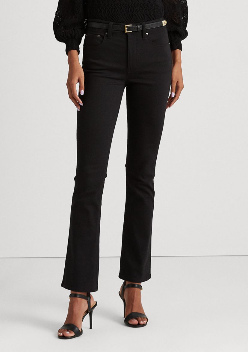 Womens High Rise Bootcut Jeans