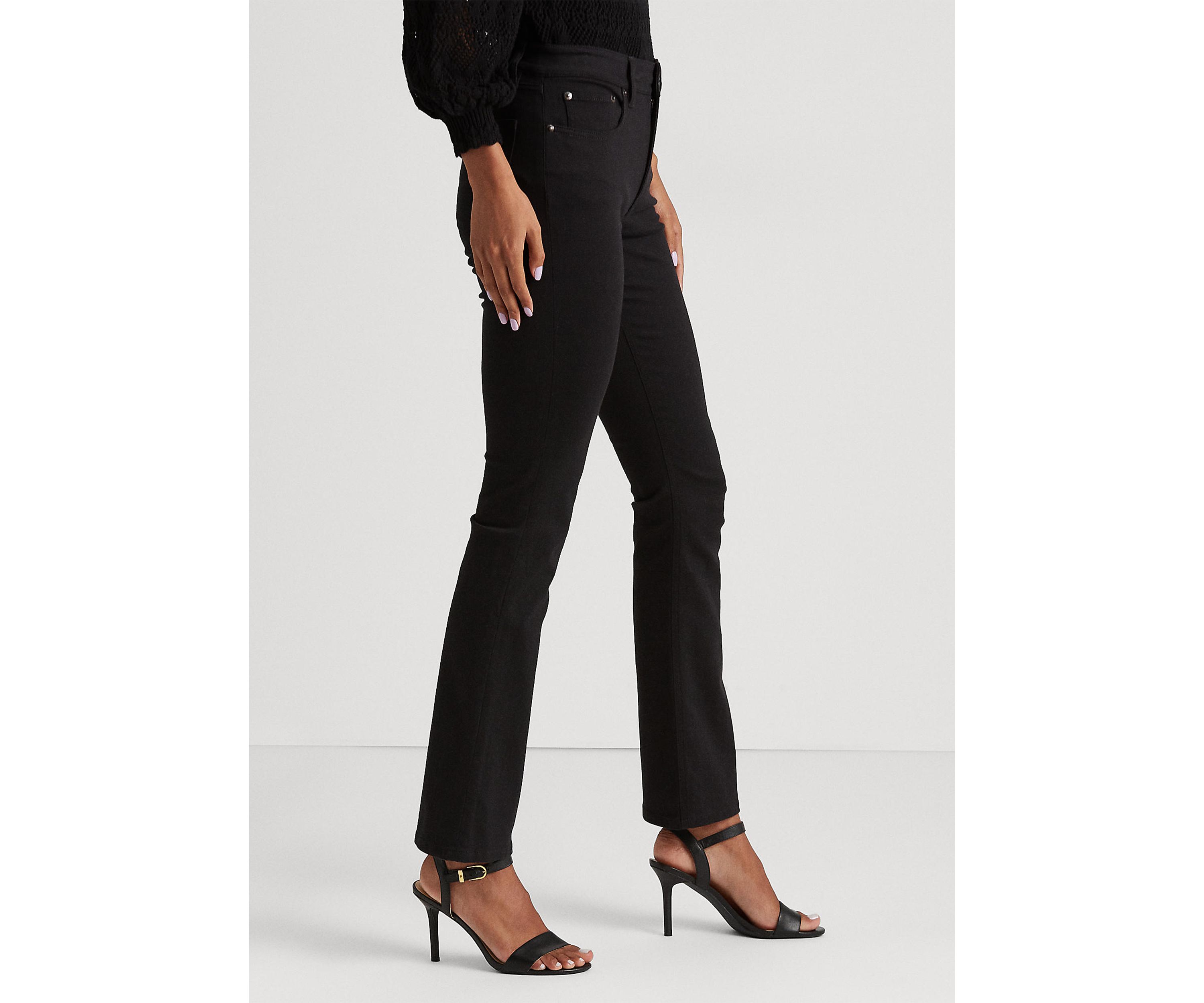 Womens High Rise Bootcut Jeans