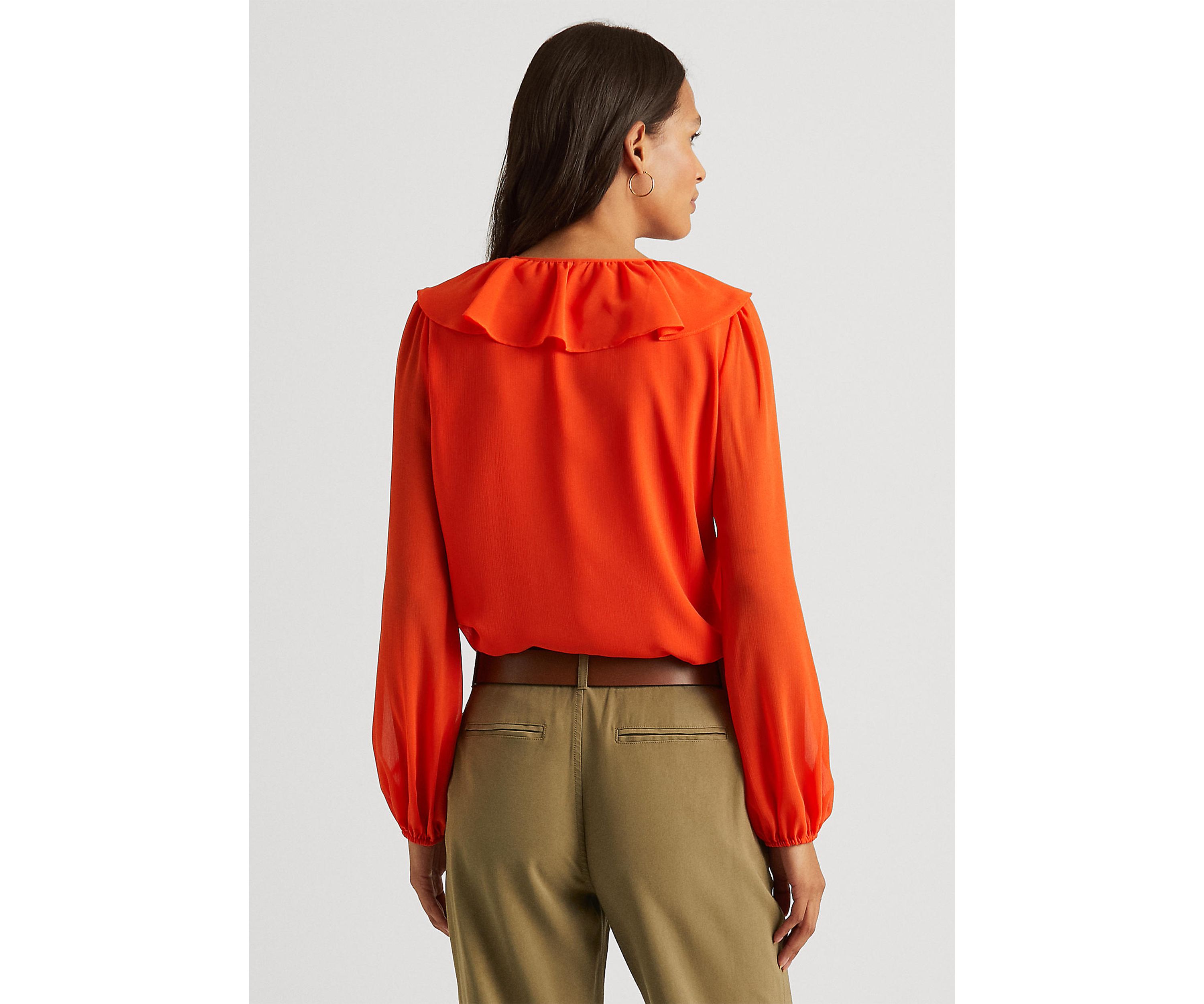 Crinkle Georgette Blouse