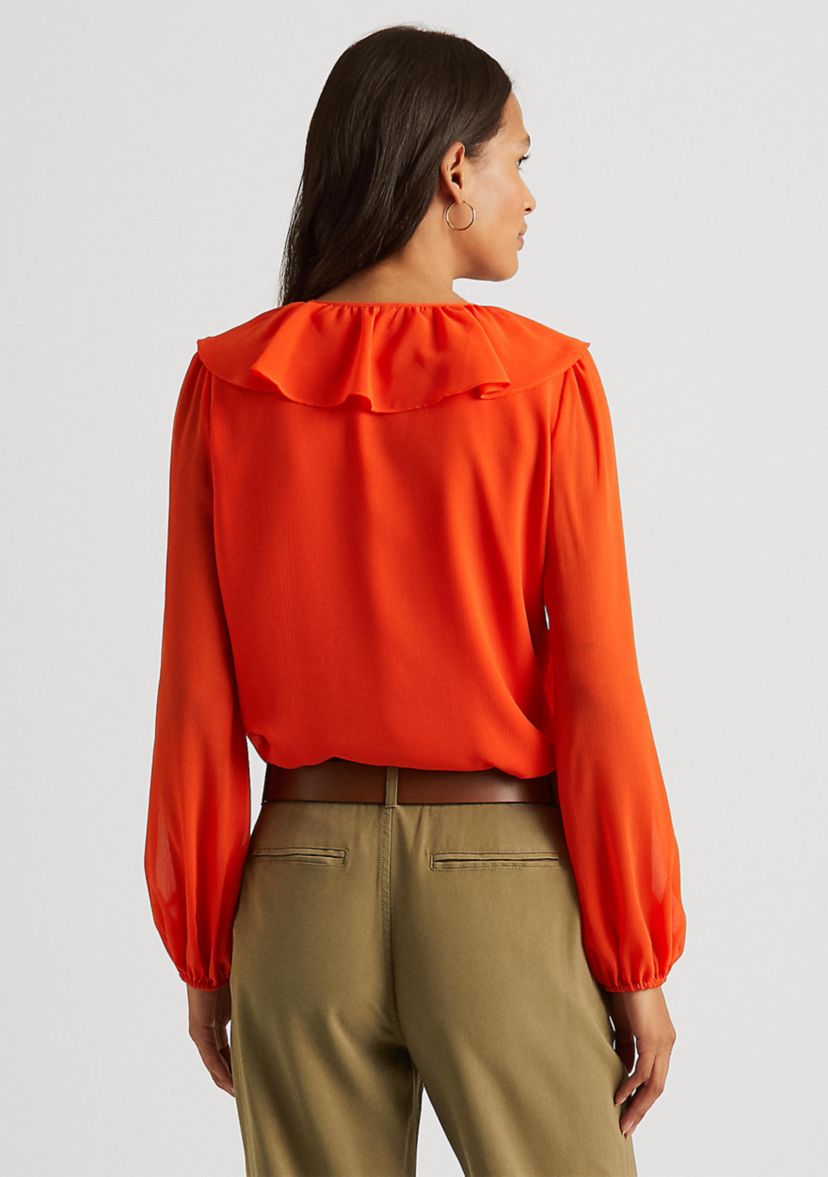 Crinkle Georgette Blouse
