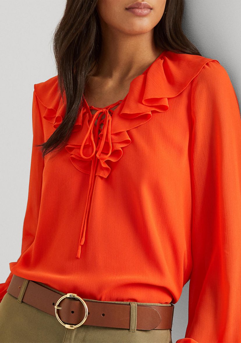 Crinkle Georgette Blouse