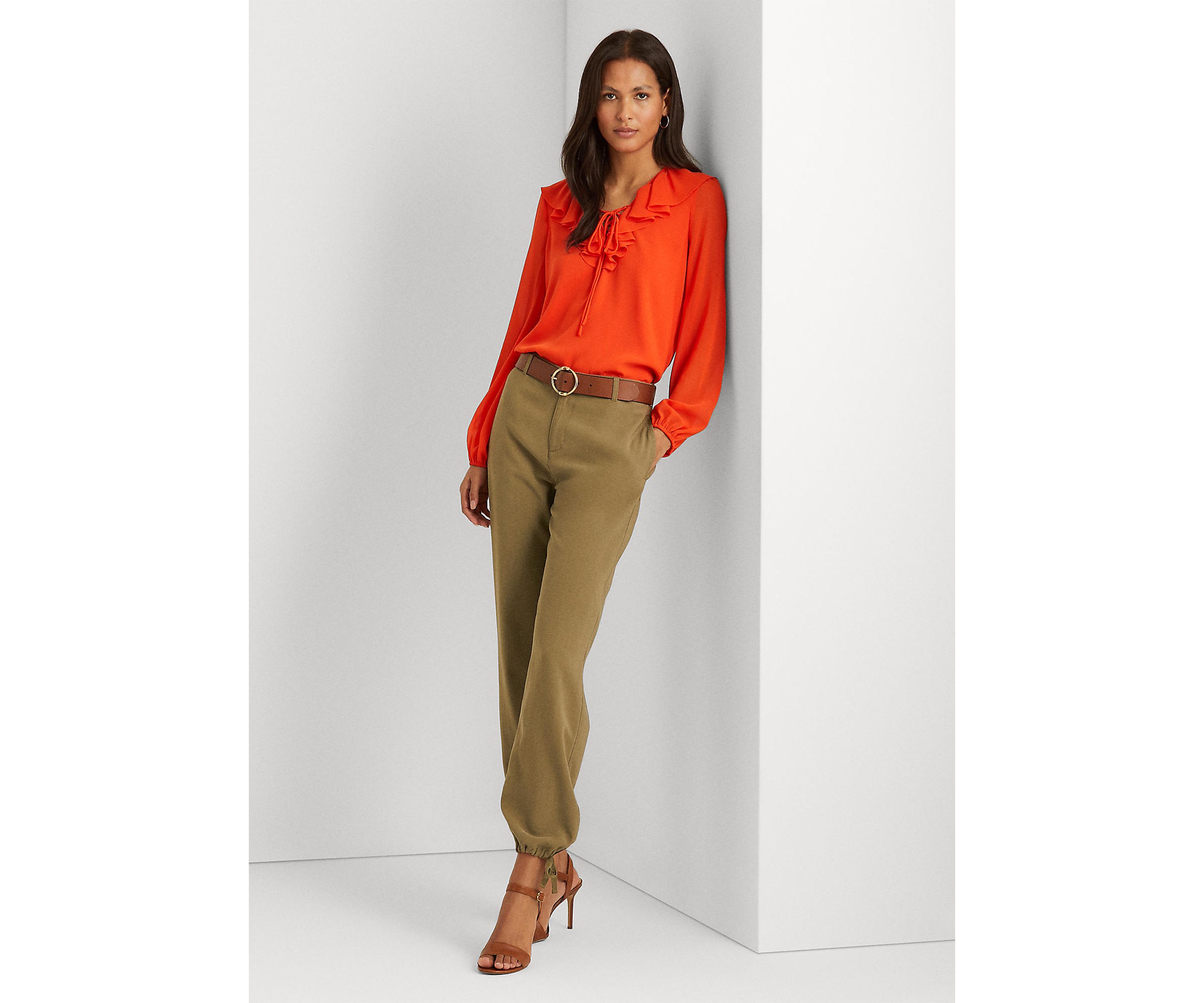 Crinkle Georgette Blouse