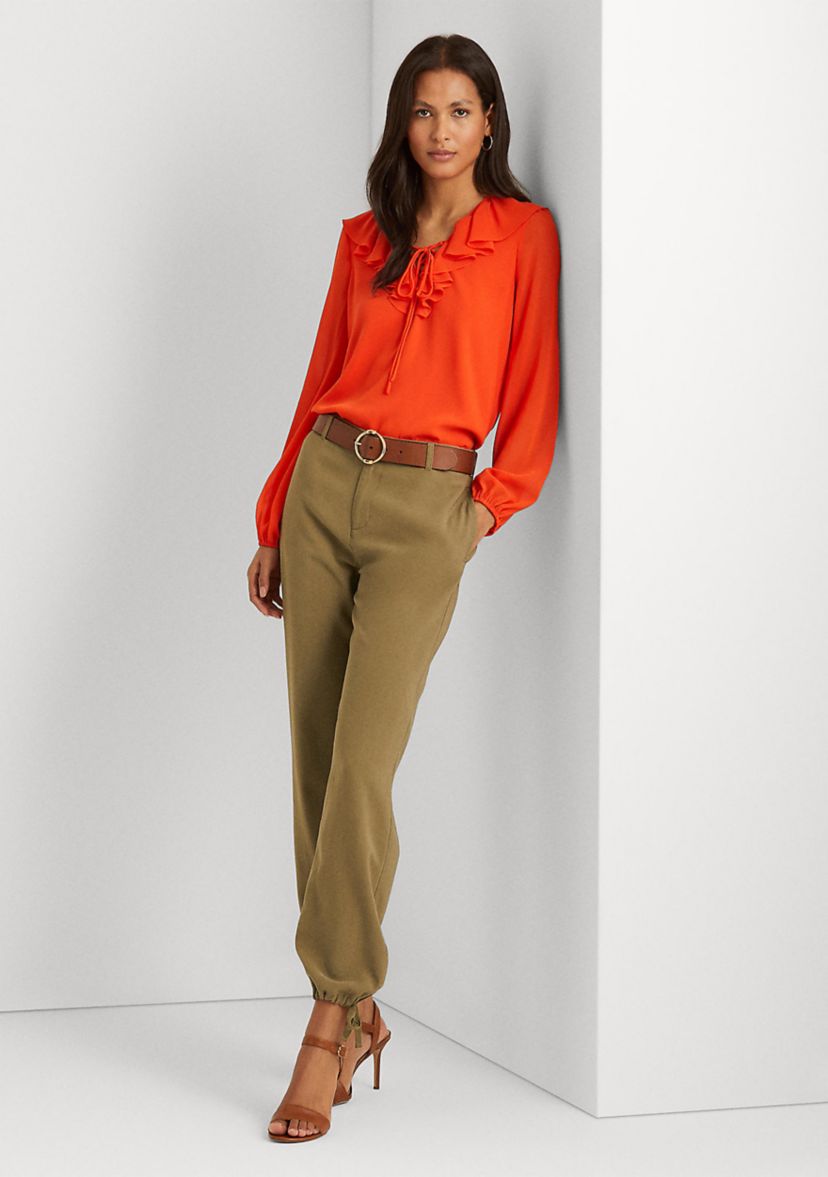 Crinkle Georgette Blouse