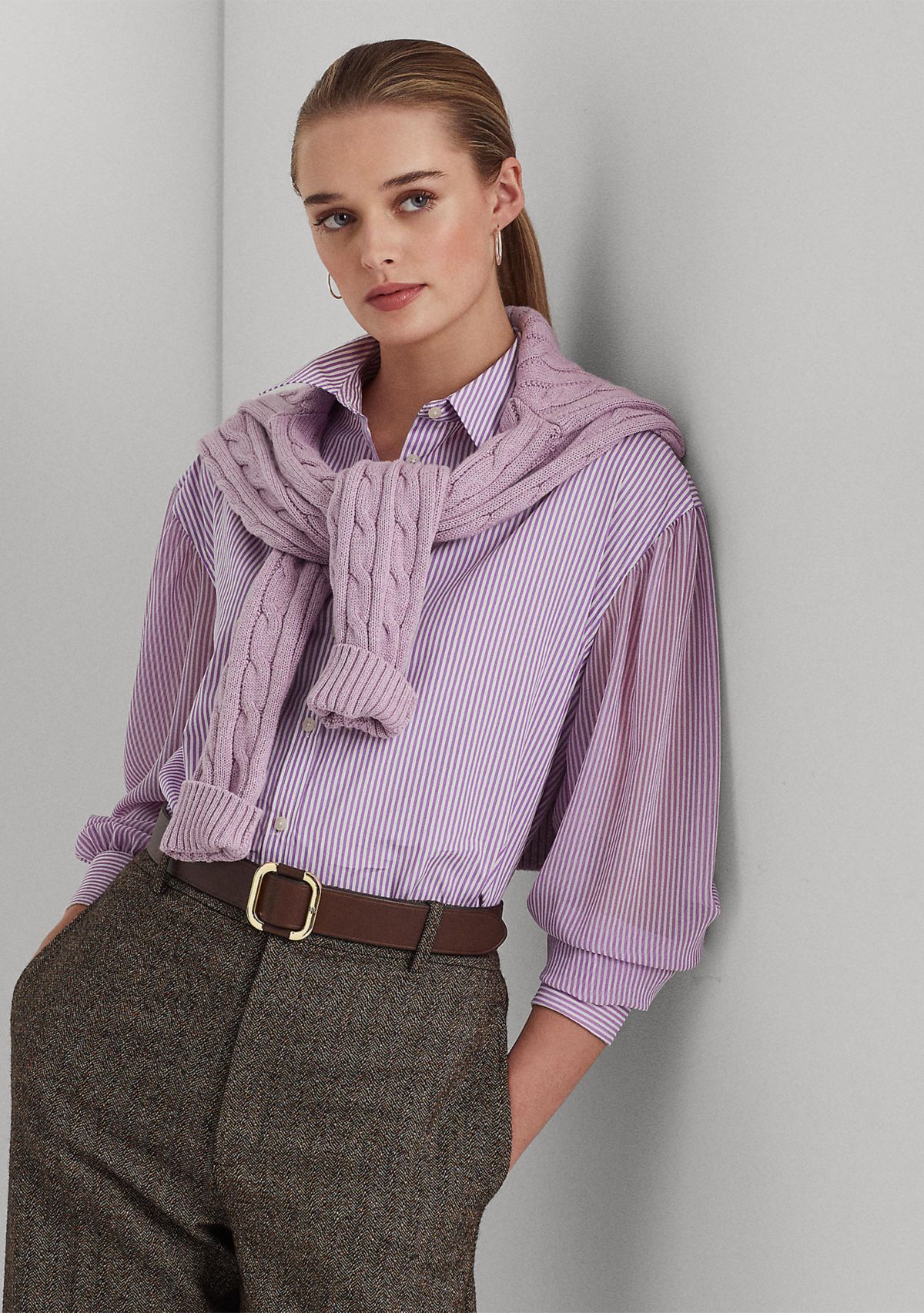 Striped Broadcloth Shirt