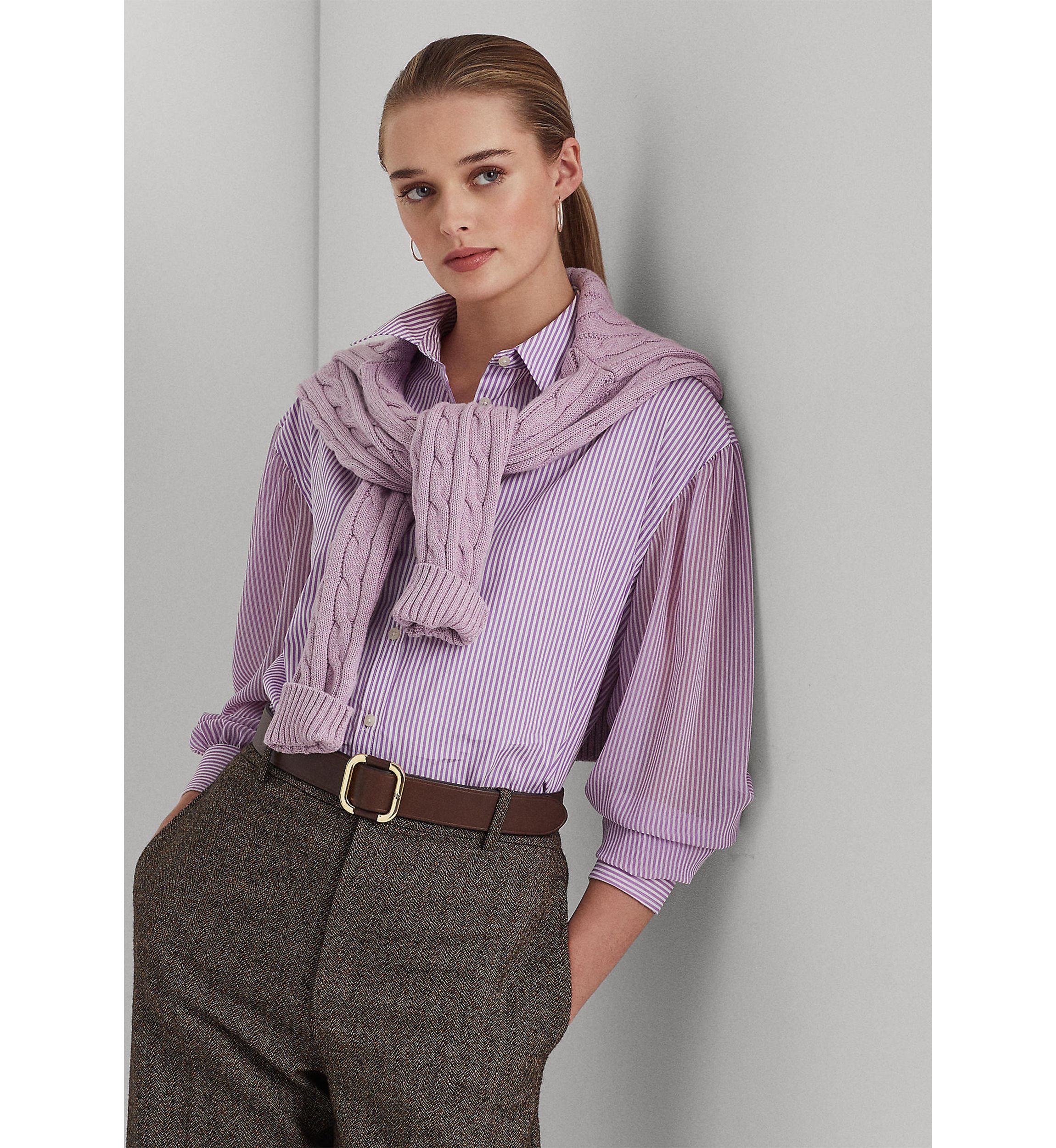Striped Broadcloth Shirt