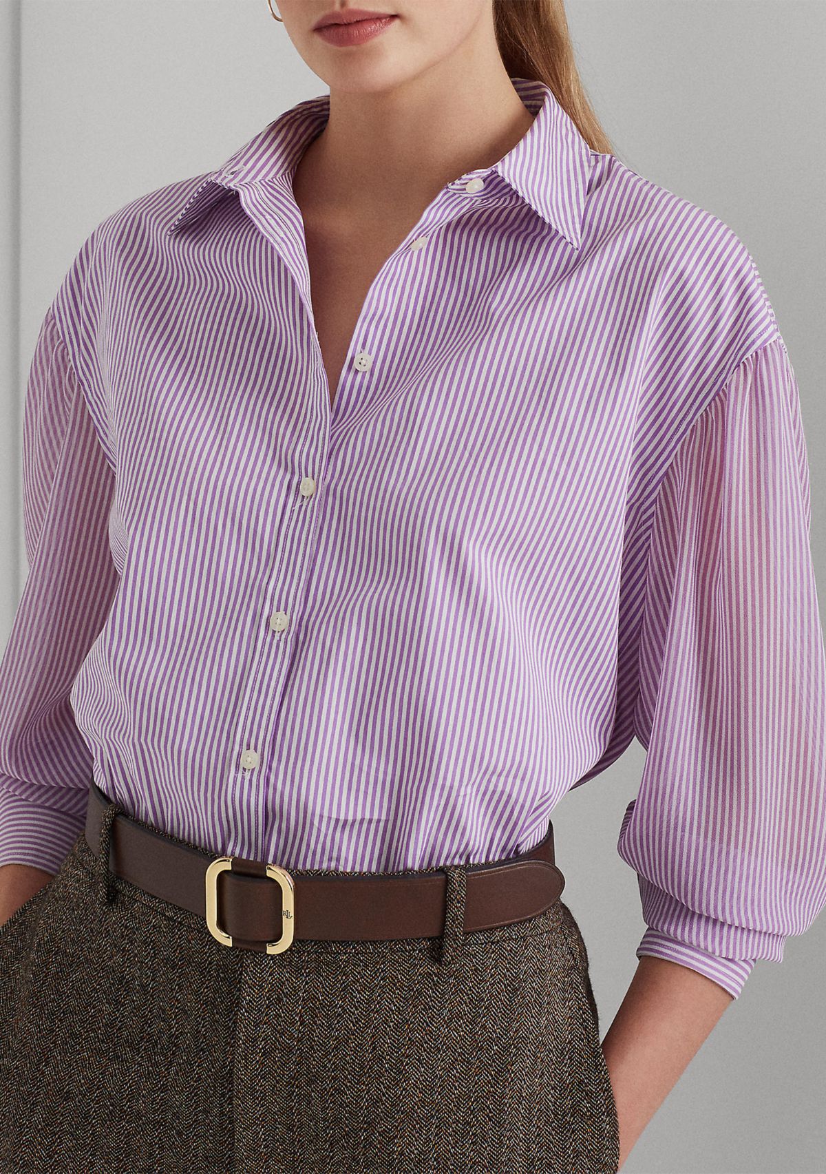 Striped Broadcloth Shirt