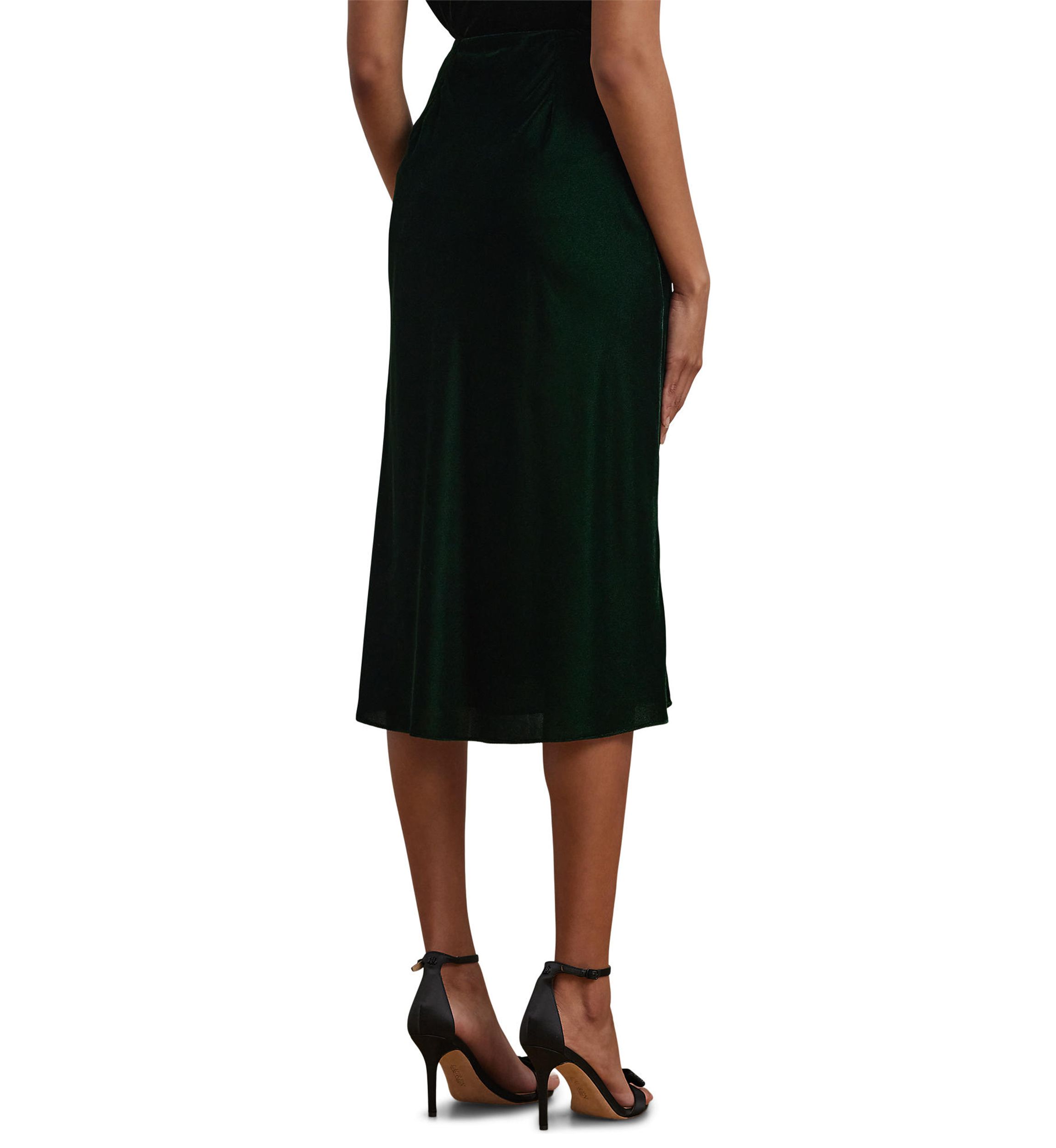Velvet A-Line Skirt