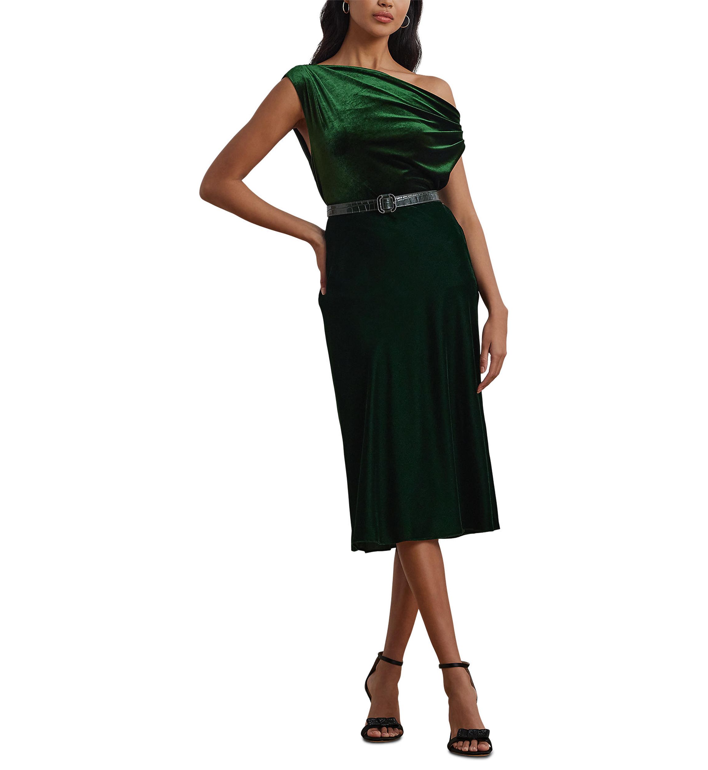 Velvet A-Line Skirt