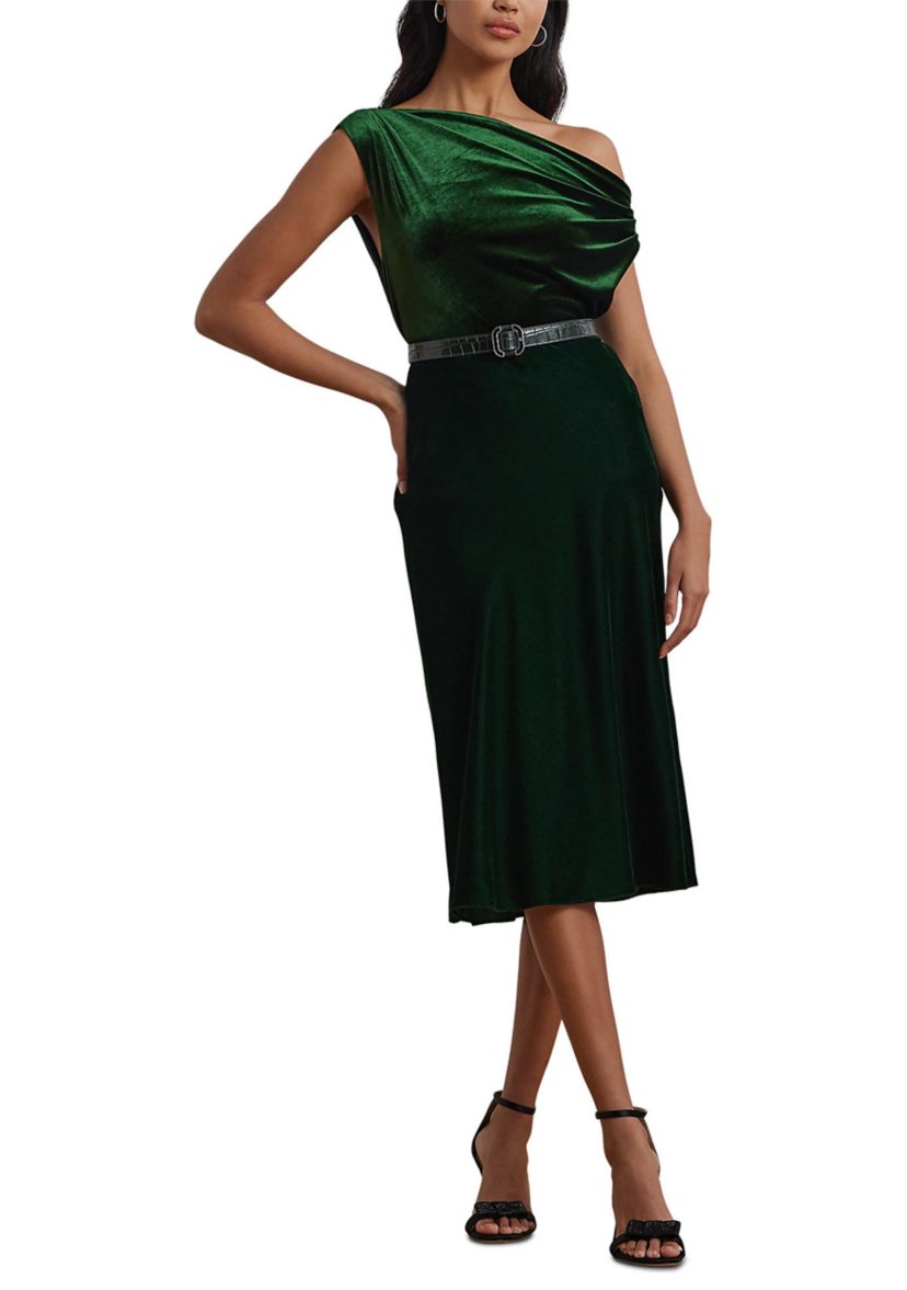 Velvet A-Line Skirt