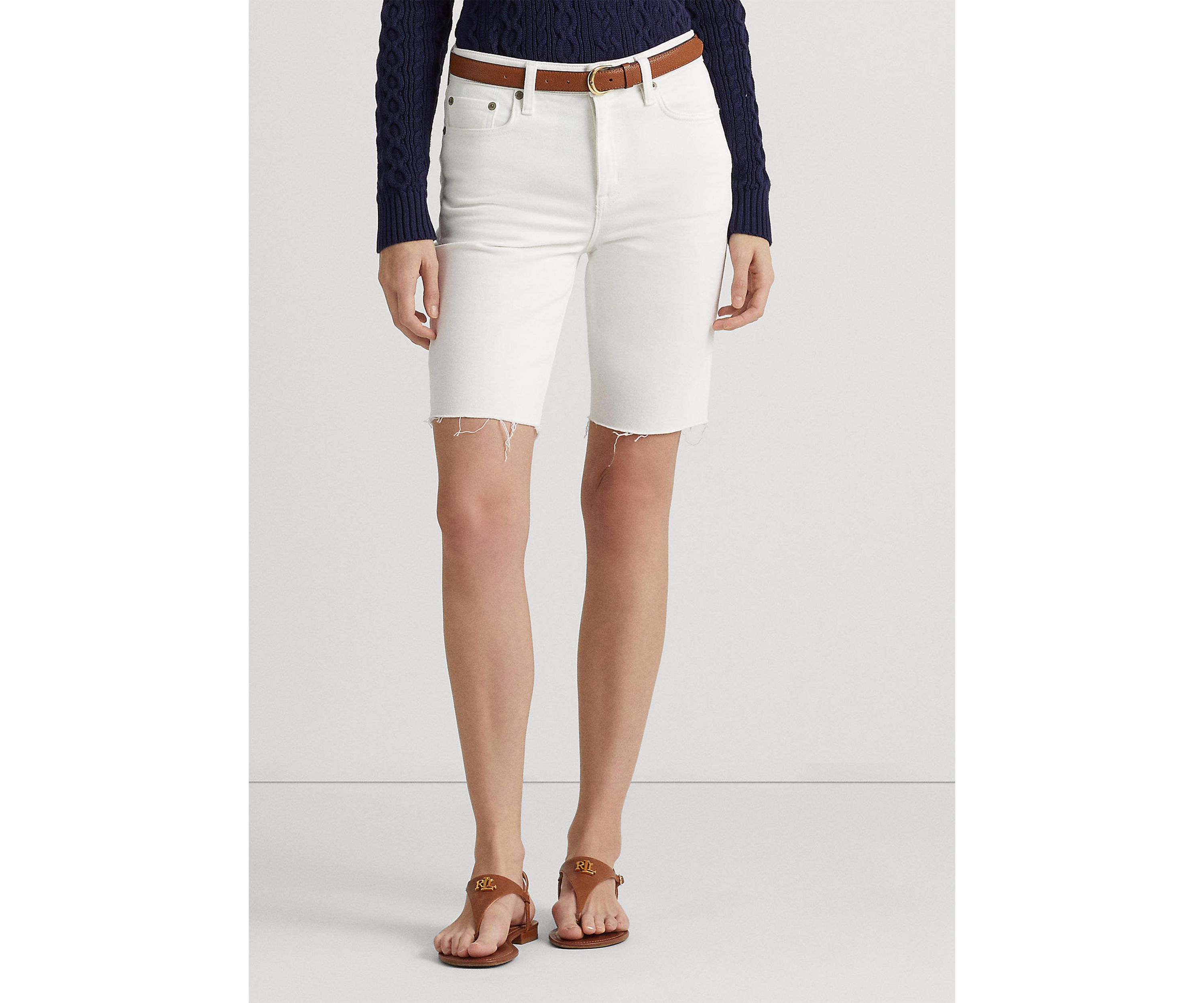 Cutoff Denim Shorts