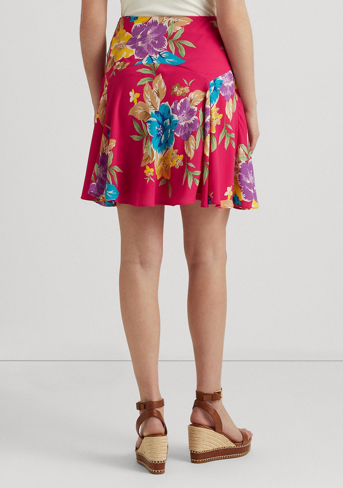 Floral Georgette Skirt