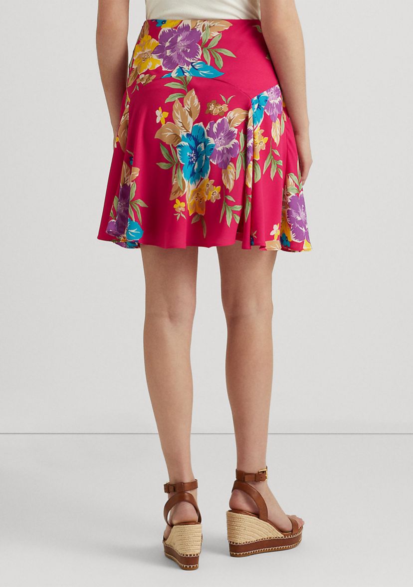 Floral Georgette Skirt