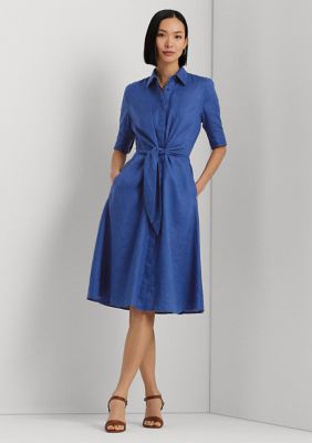 Lauren Ralph Lauren Long-Sleeved Silk-Ruffle Gown - Belk.com