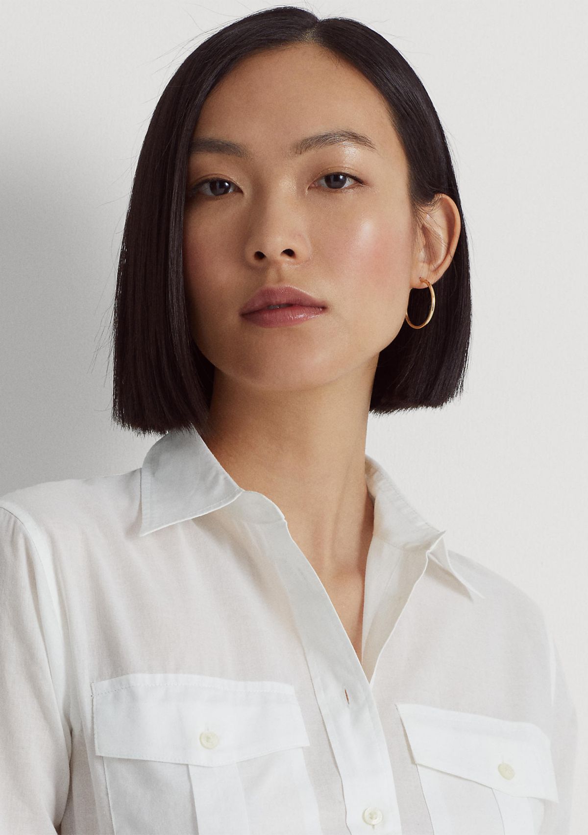 Womens Cotton Voile Shirt