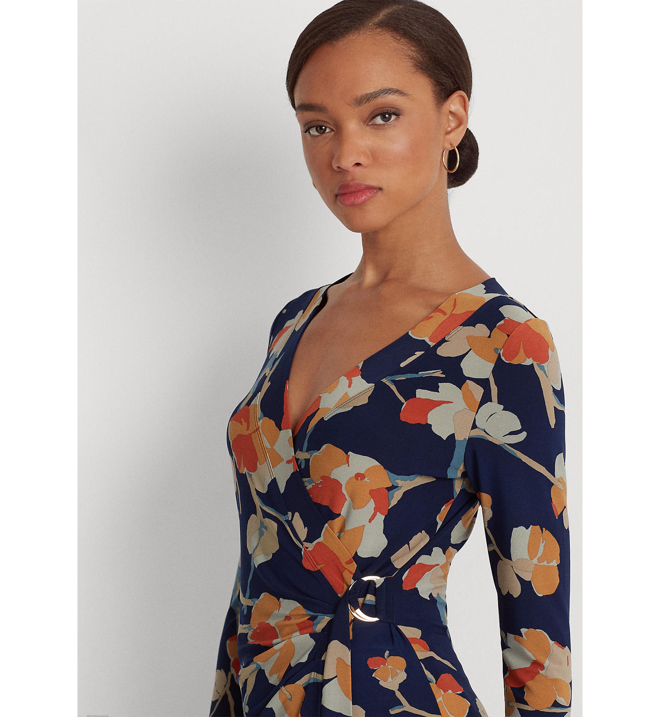Floral Stretch Jersey Top