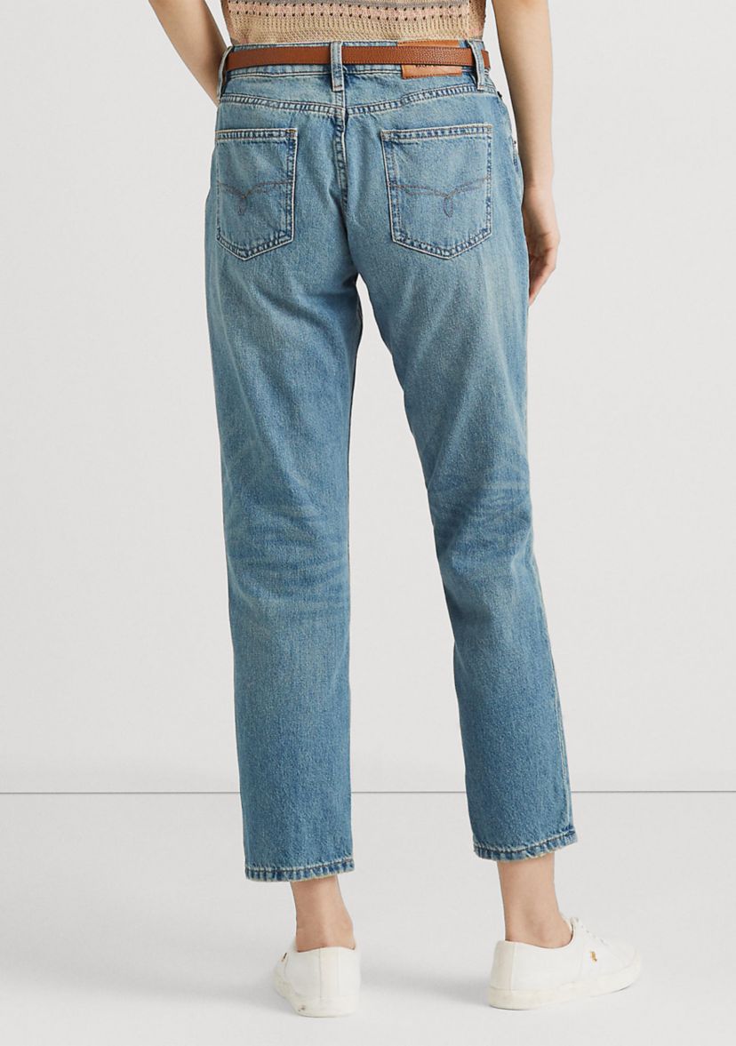 Relaxed Tapered Ankle Jeans 