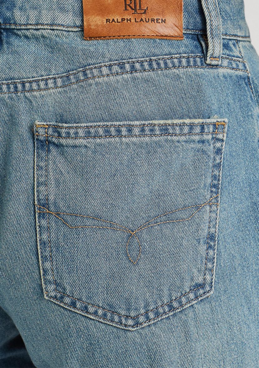 Relaxed Tapered Ankle Jeans 