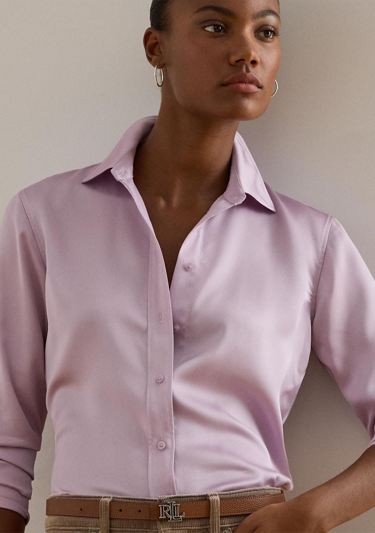 Satin Charmeuse Shirt