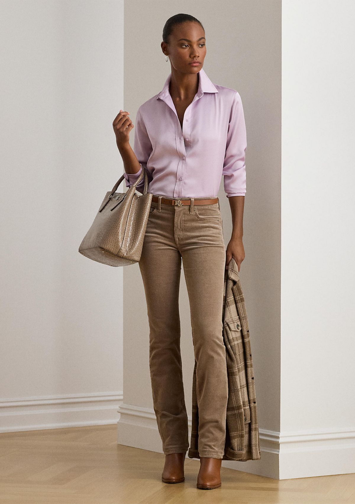 Satin Charmeuse Shirt