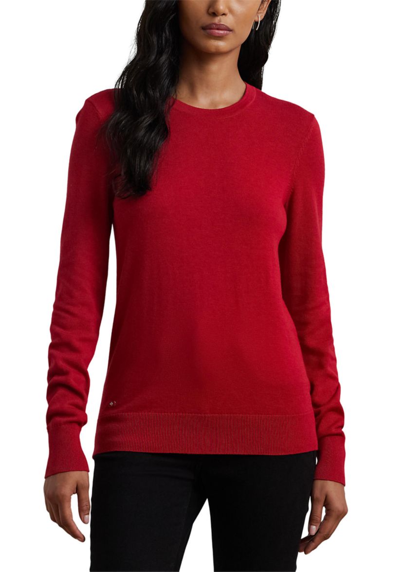 Cotton-Blend Sweater