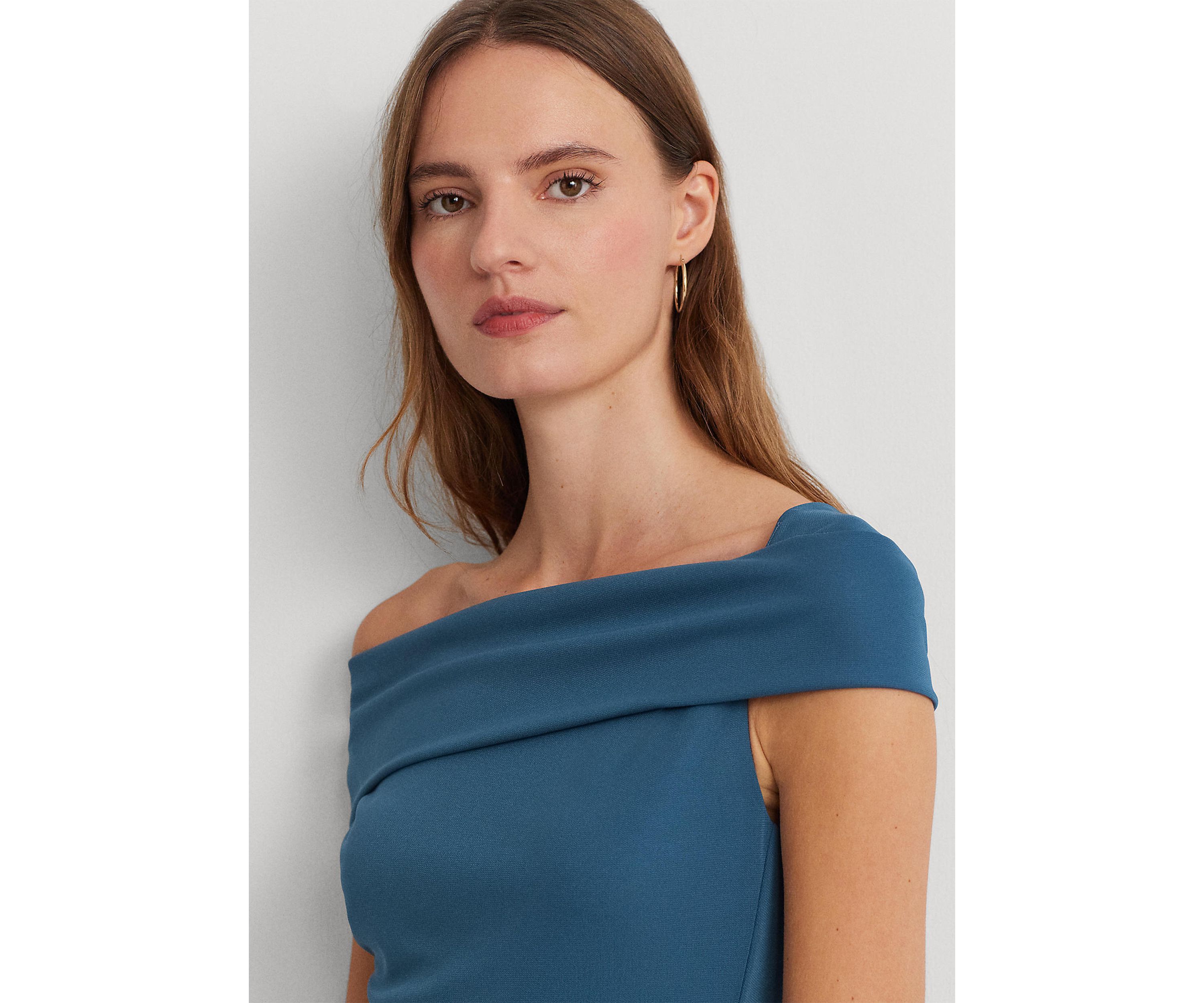 Stretch Jersey Off the Shoulder Top