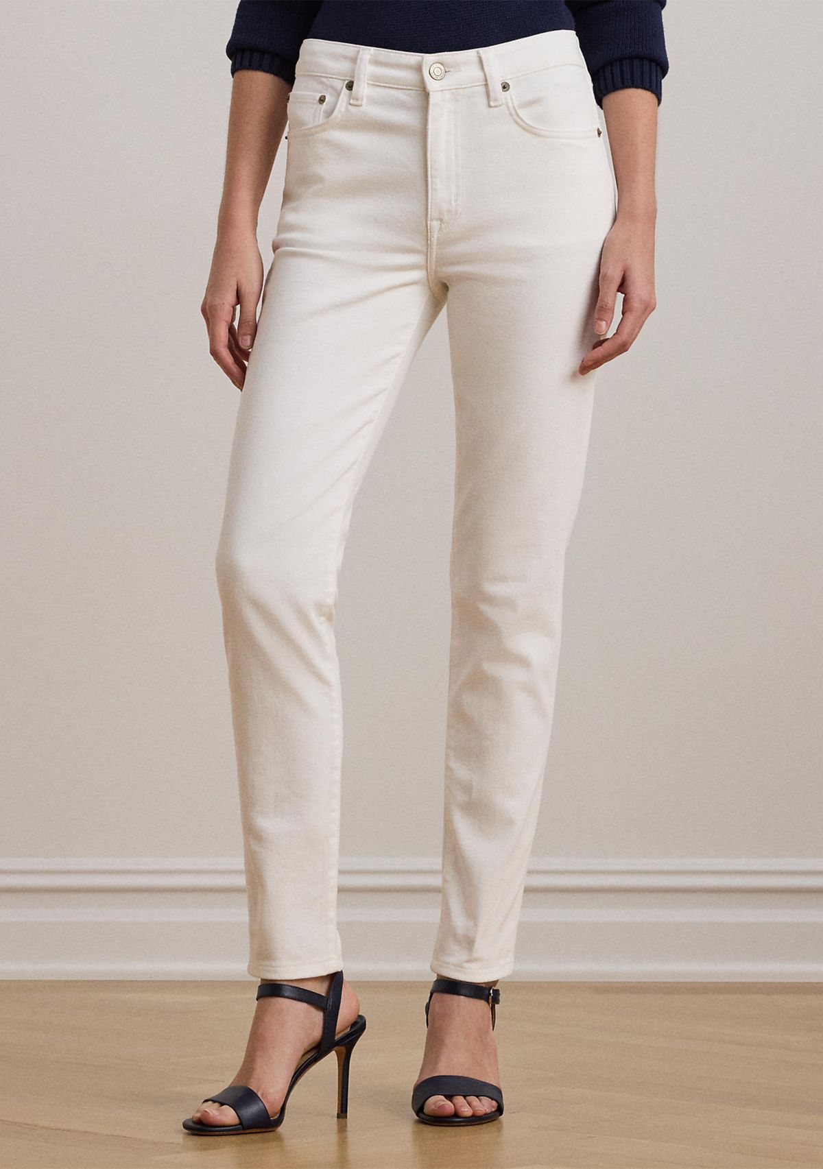 High Rise Skinny Ankle Jeans