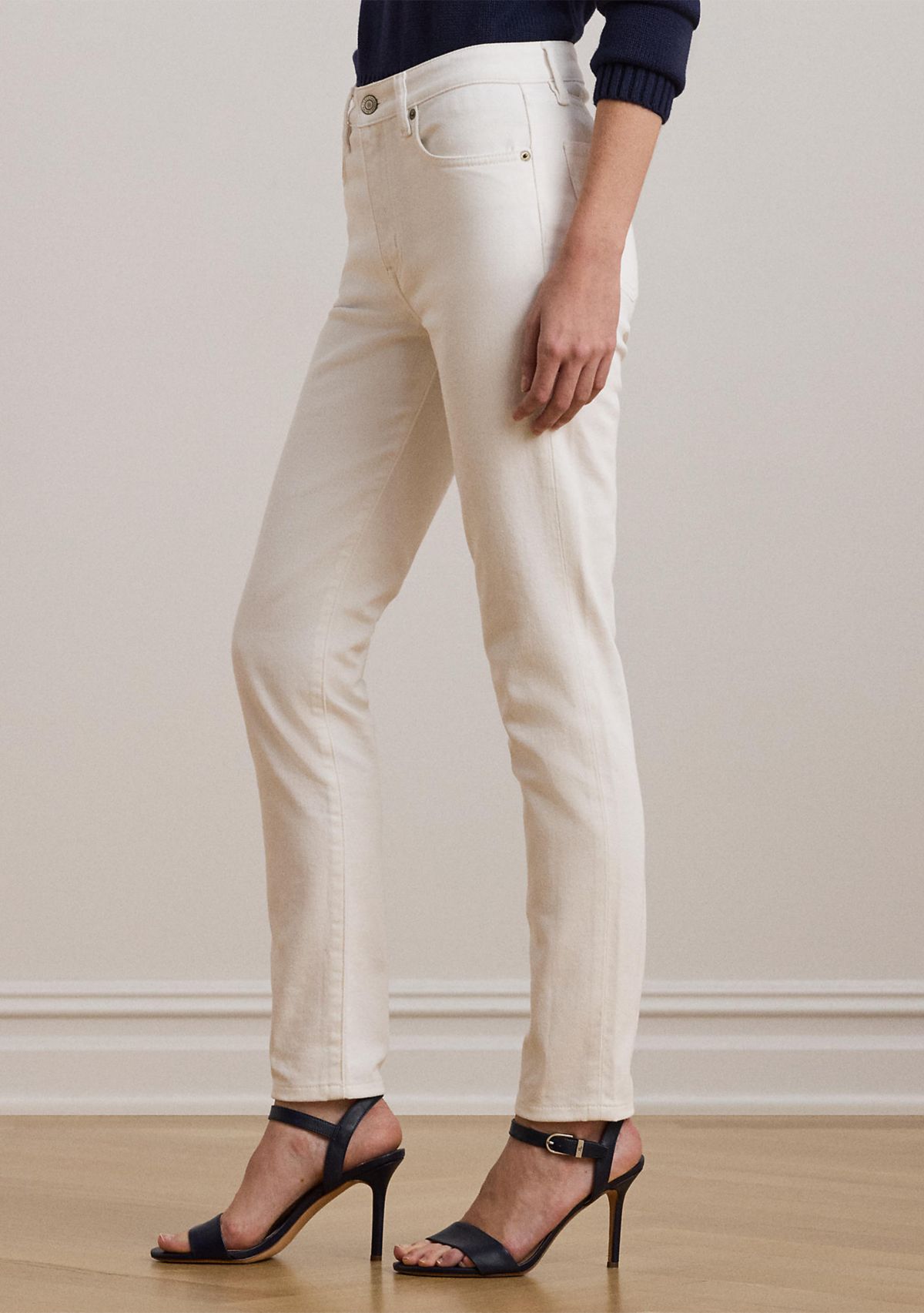 High Rise Skinny Ankle Jeans