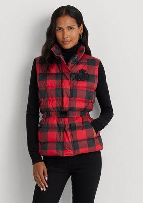 Ralph Lauren Lauren Active Jacket Womens Large Black Red Full Zip Quilted  Fleece - $38 - From Jamie