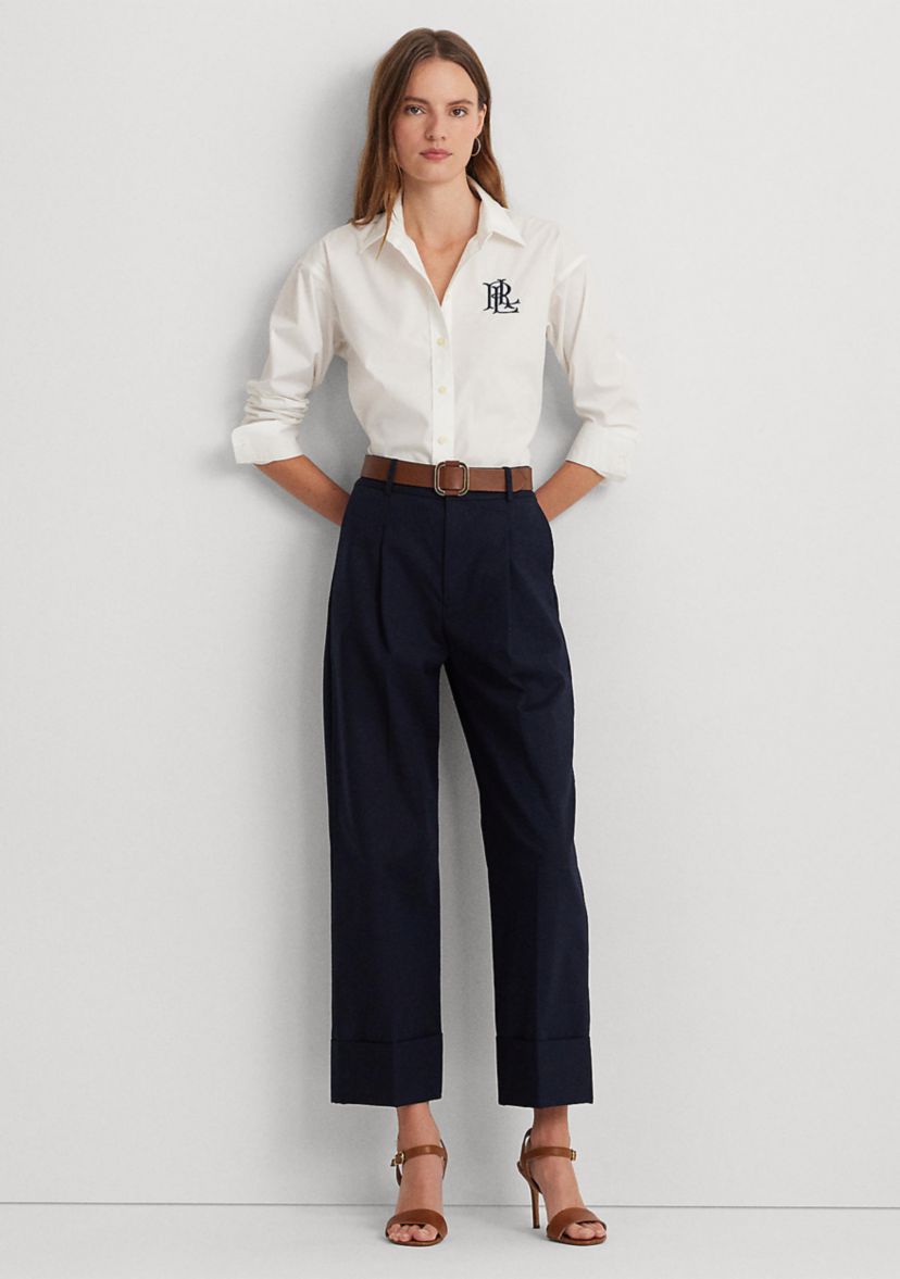 Relaxed Fit Stretch Cotton Shirt