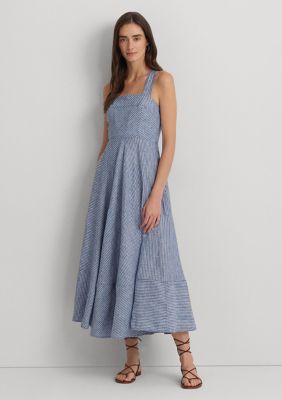 Lauren Ralph Lauren Long-Sleeved Silk-Ruffle Gown - Belk.com