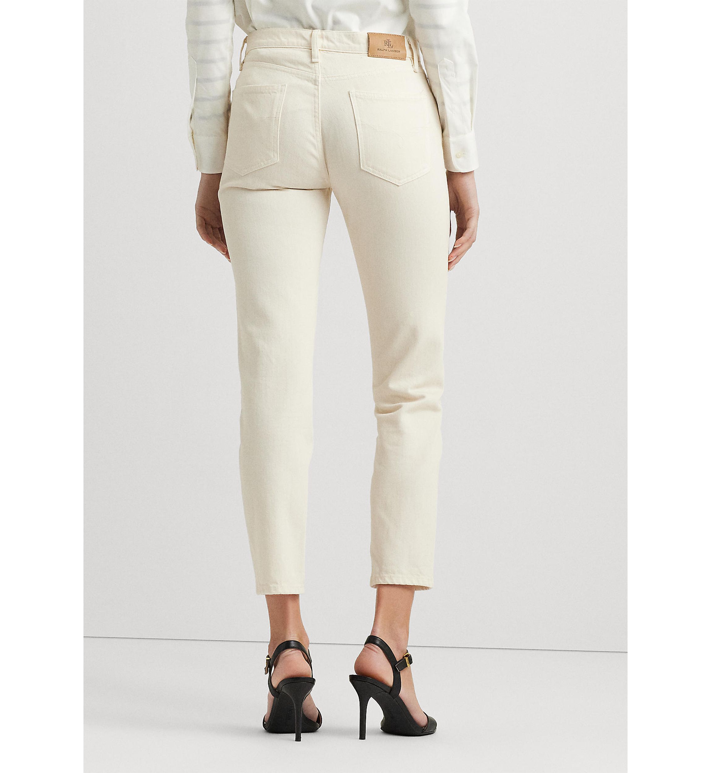 Womens Relaxed Tapered Ankle Jeans