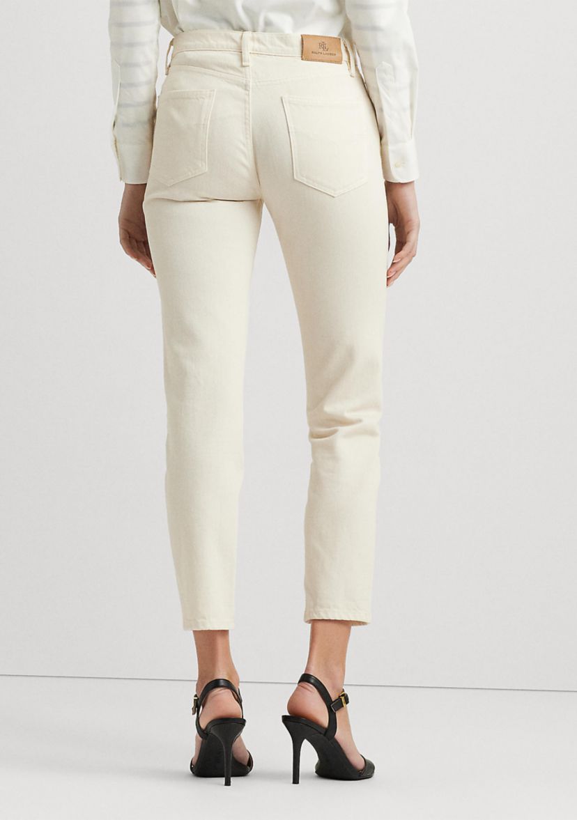Womens Relaxed Tapered Ankle Jeans