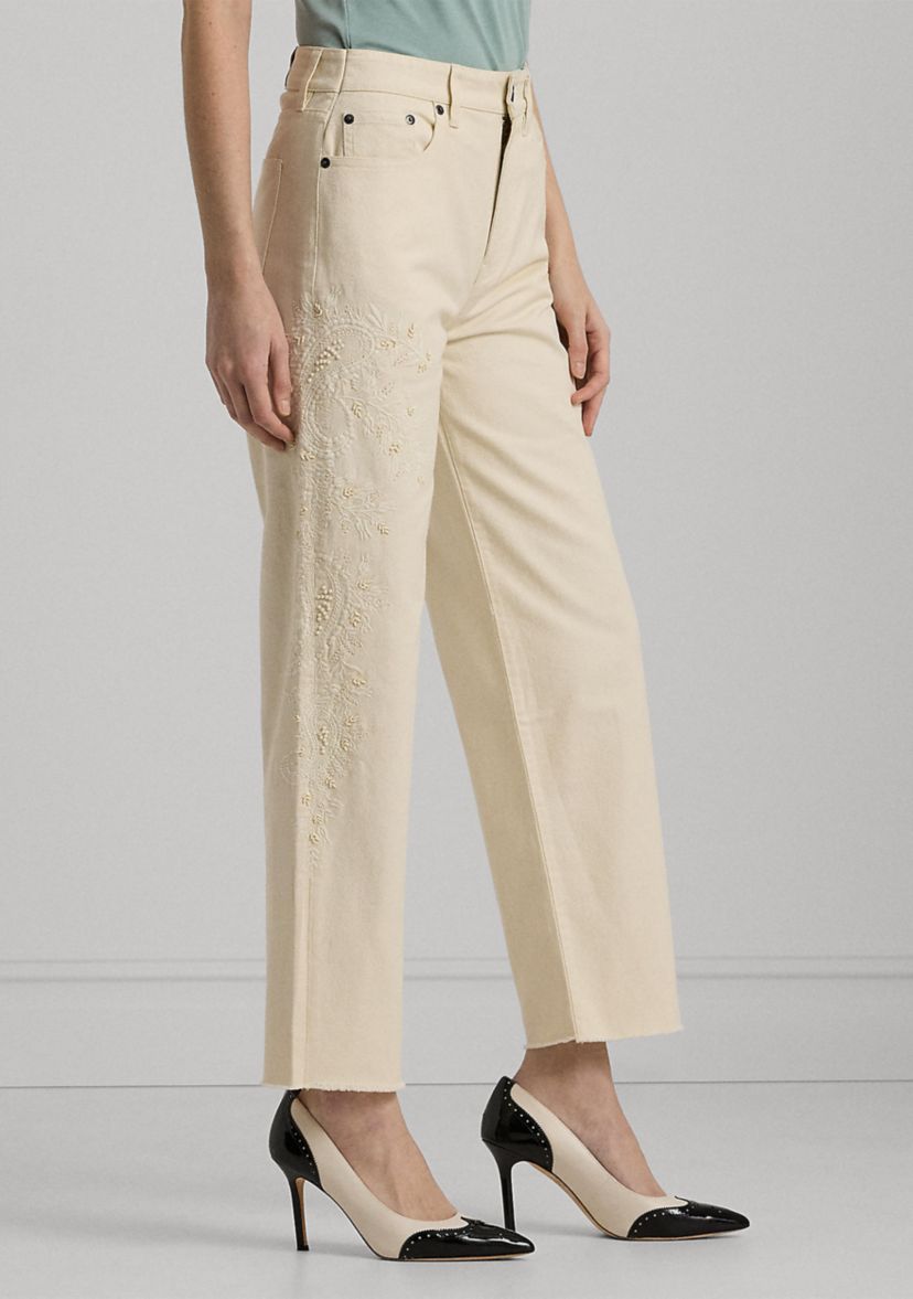 High-Rise Relaxed Cropped Jeans