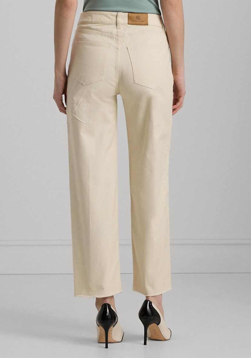High-Rise Relaxed Cropped Jeans