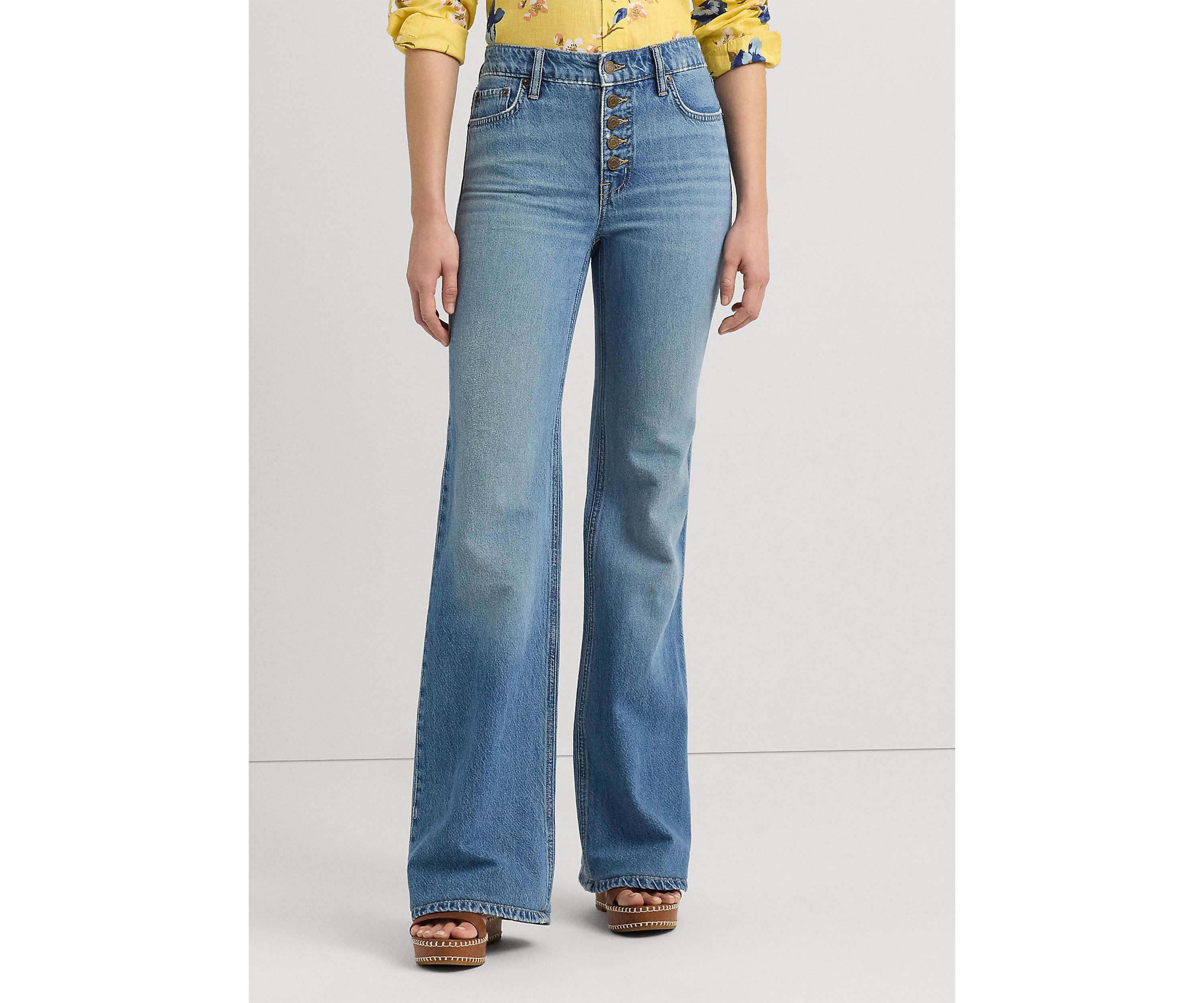 High Rise Flare Jeans