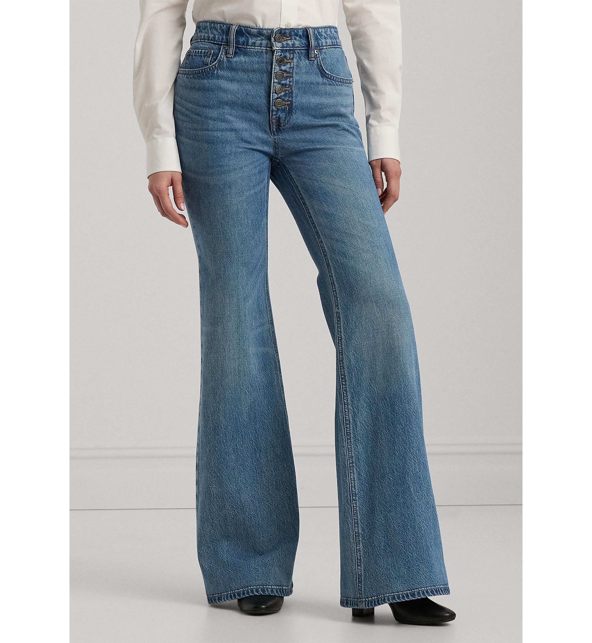 High Rise Flare Jeans