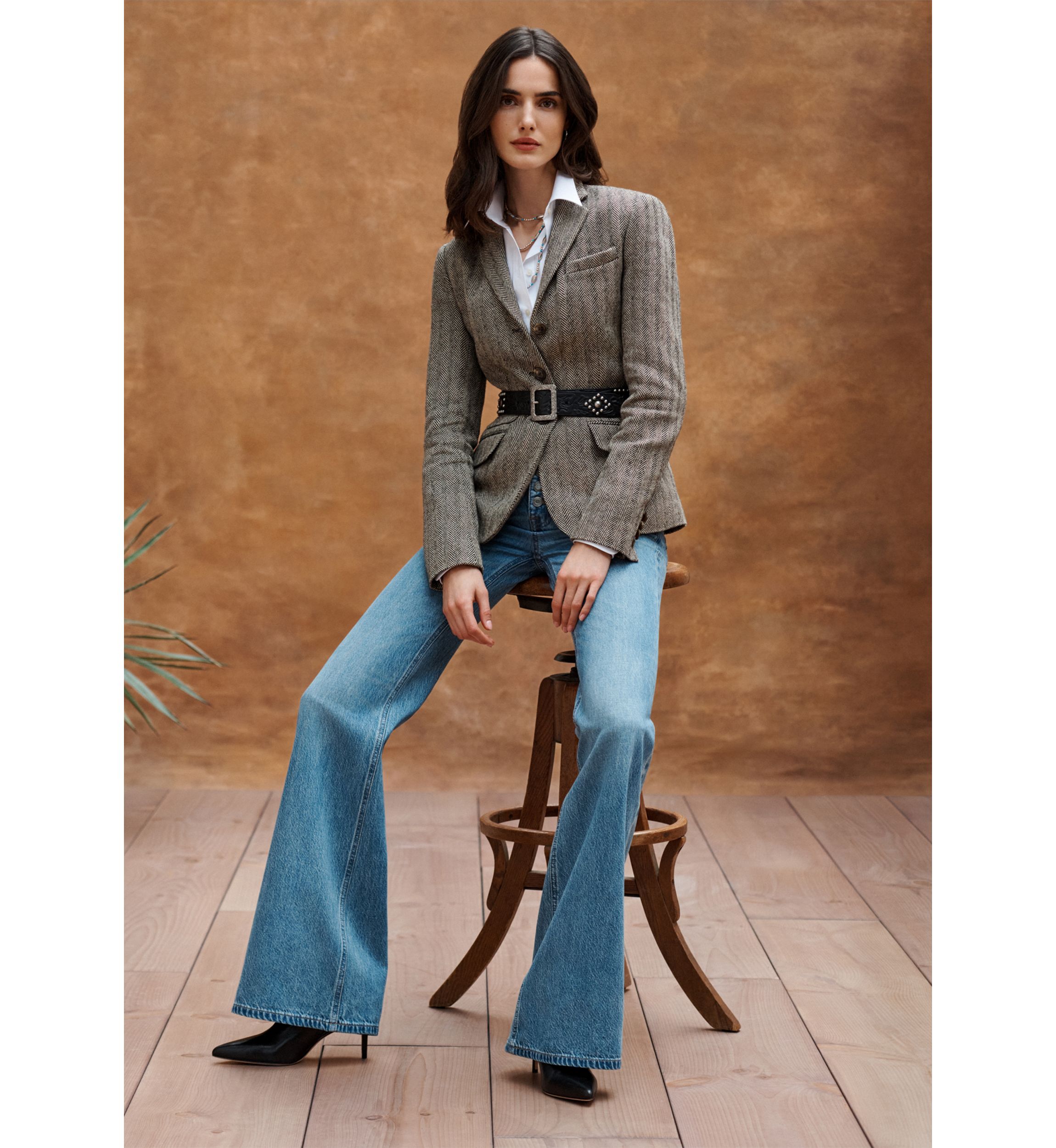 High Rise Flare Jeans