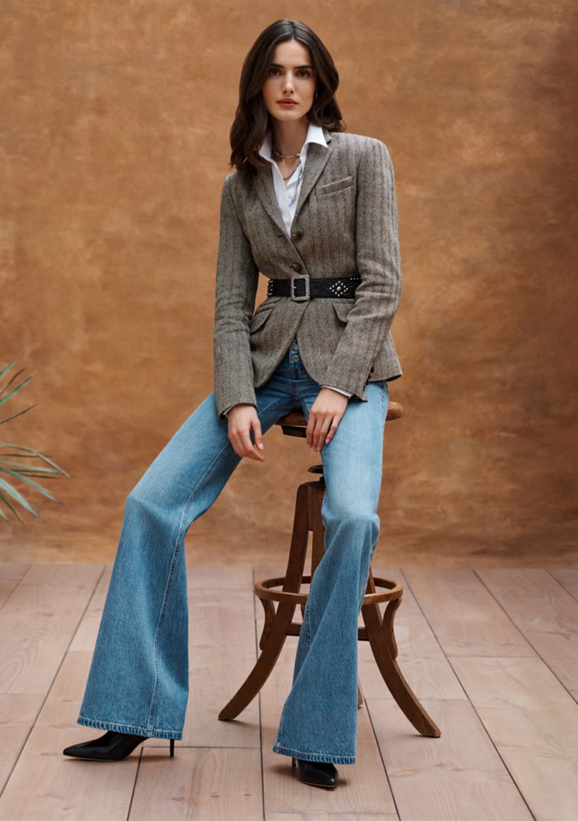 High Rise Flare Jeans