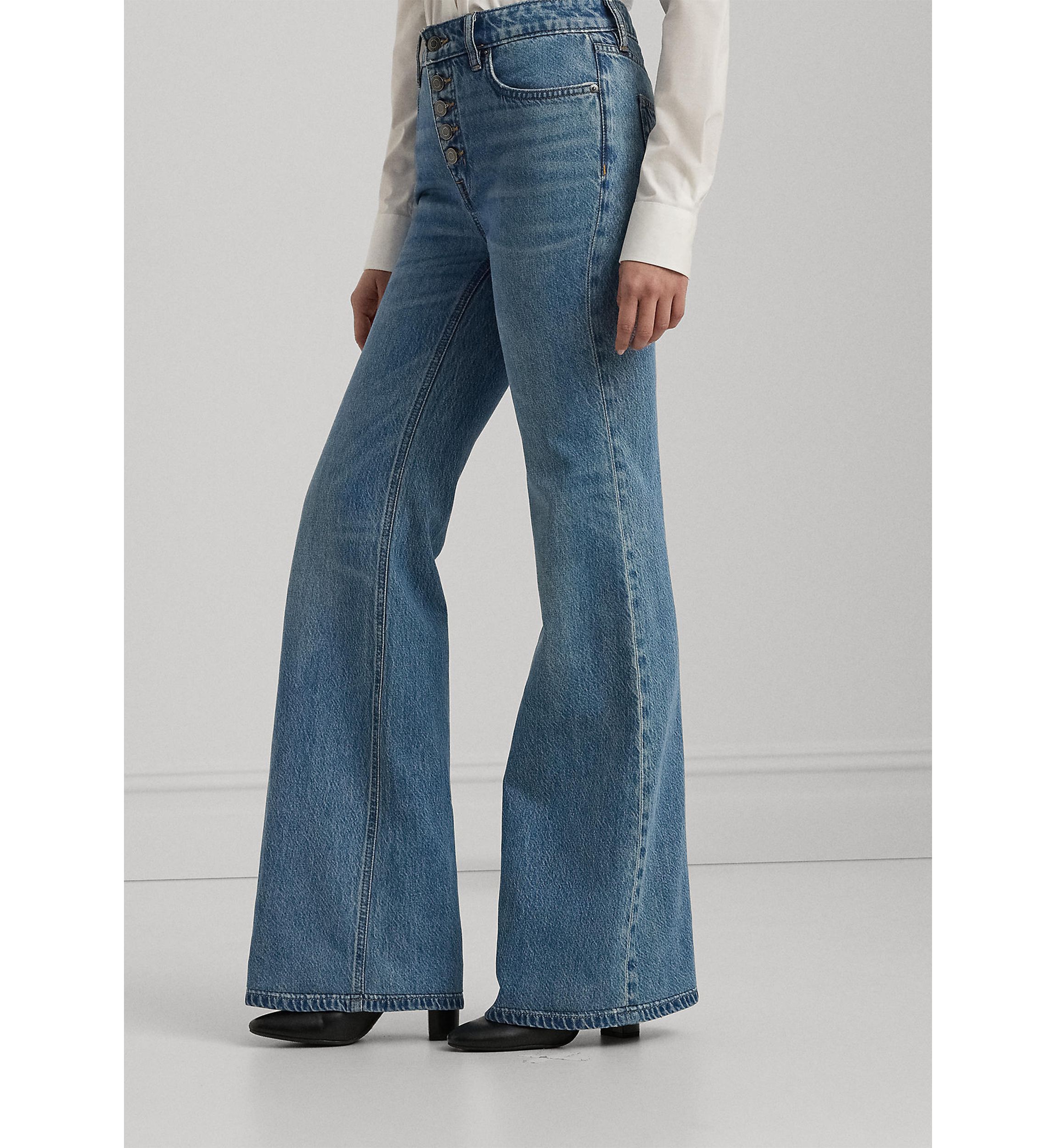 High Rise Flare Jeans