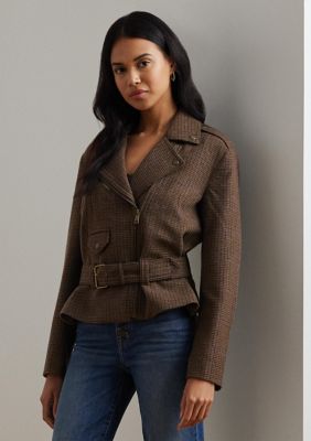 Belk leather jacket womens shop