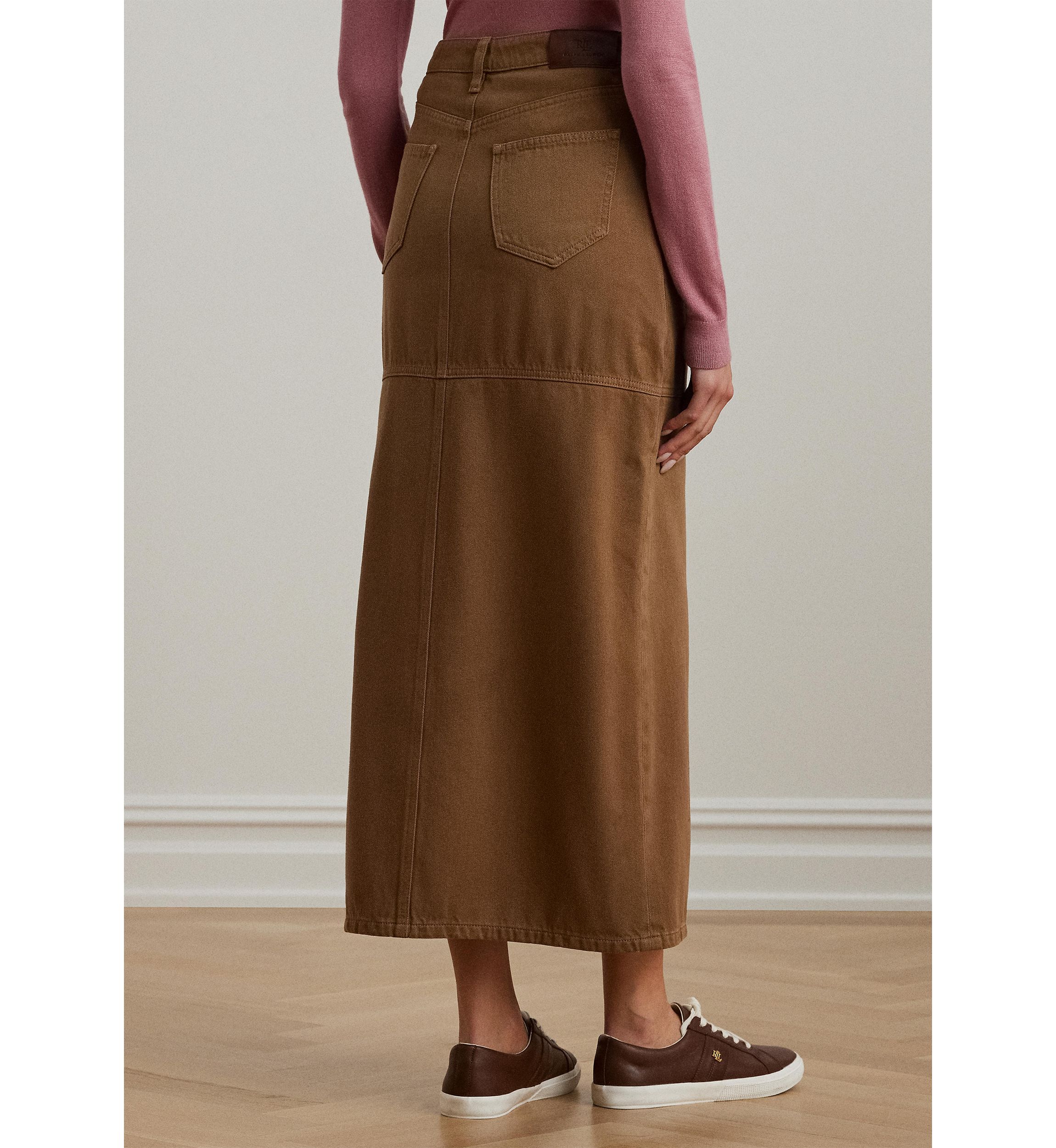Denim Maxi Skirt