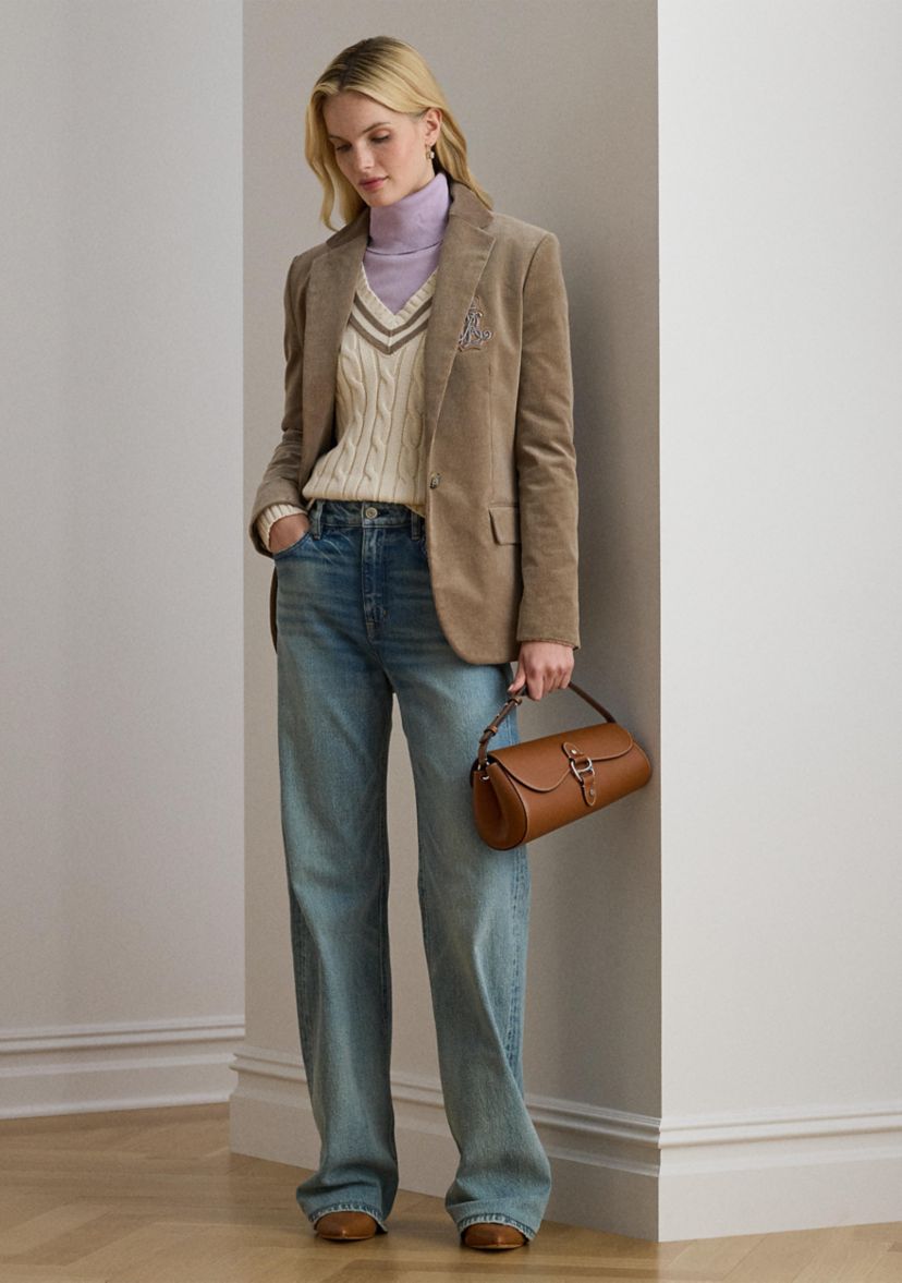 Womens Bullion Corduroy Blazer