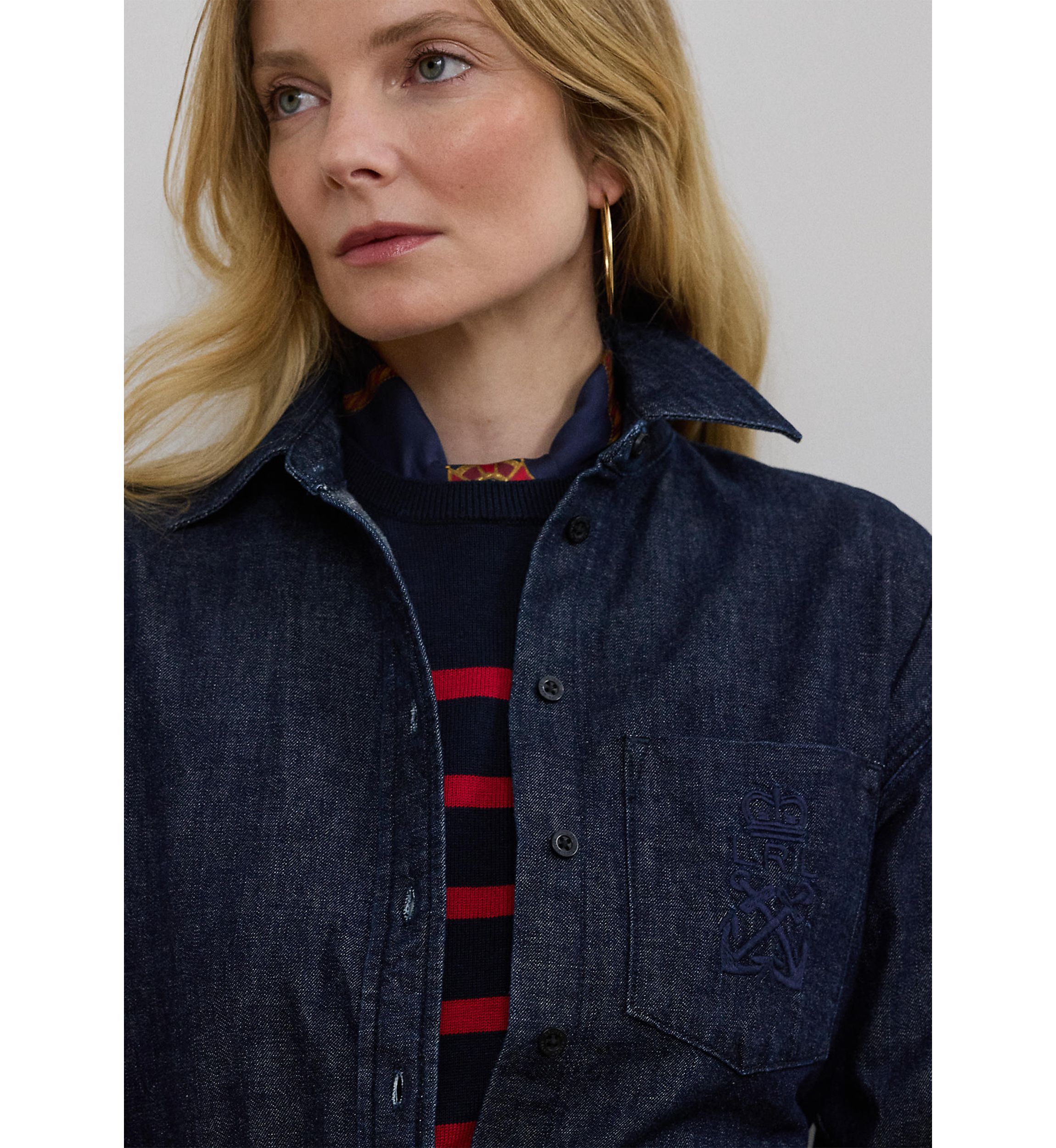 Relaxed Fit Denim Shirt
