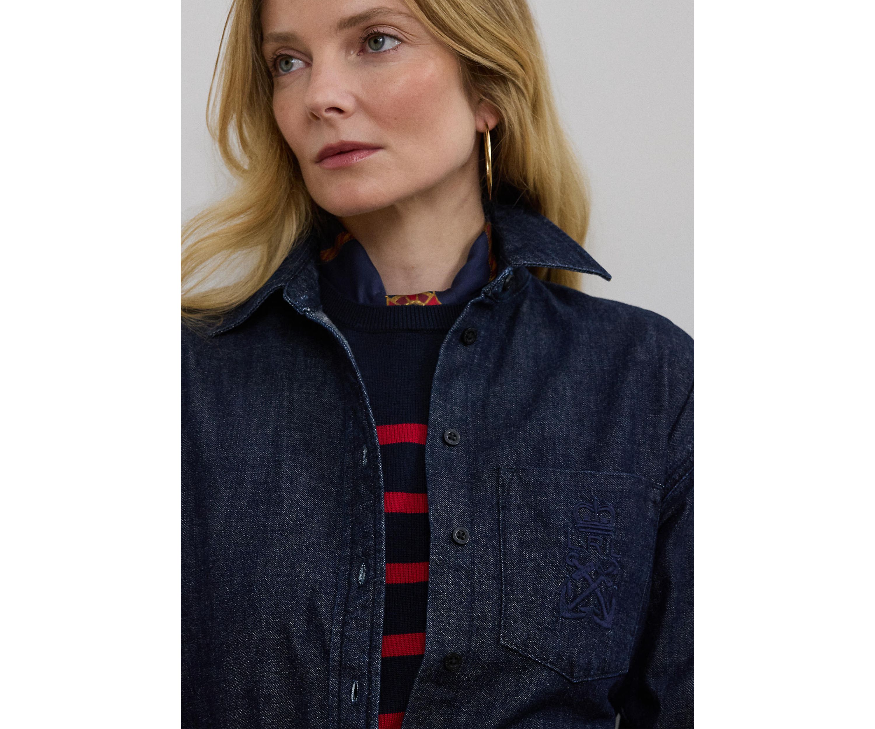 Relaxed Fit Denim Shirt